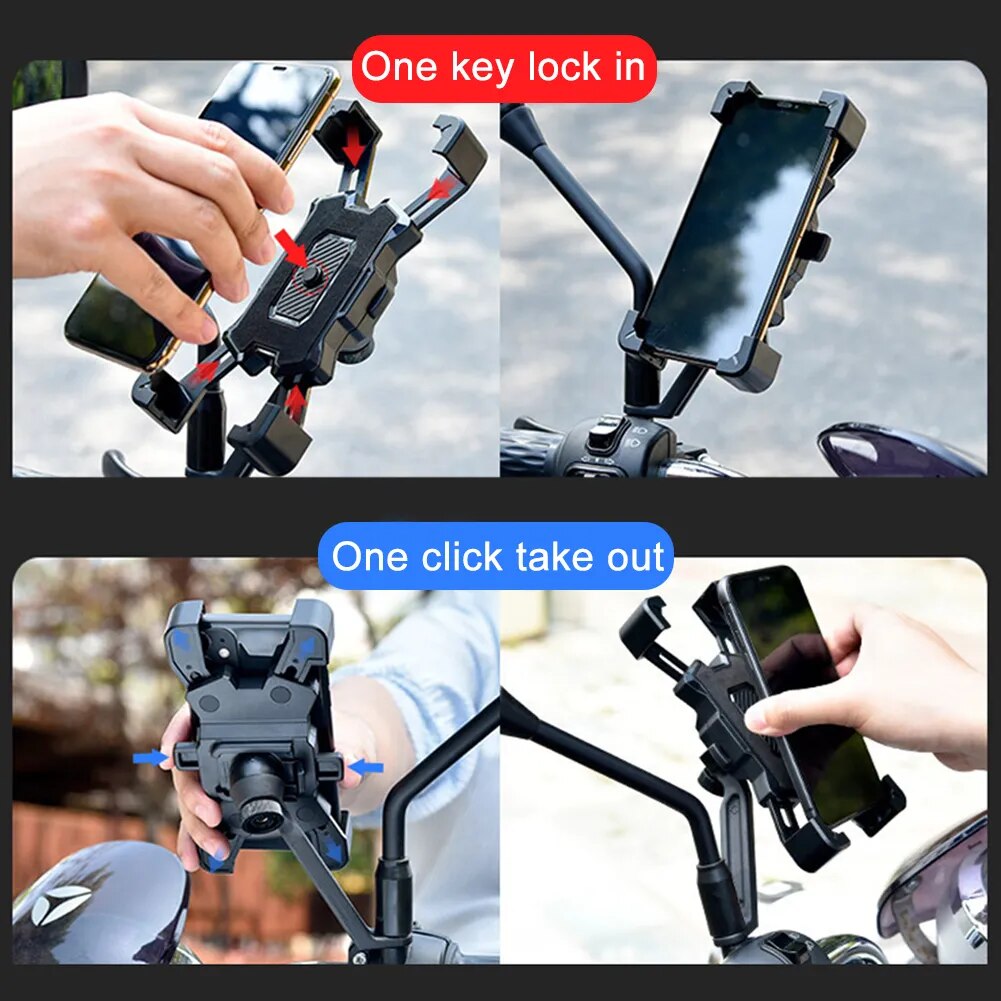 Bicycle Phone Holder Motorcycle Cellphone