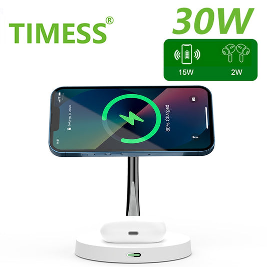 Wireless Charger Station Dock For iPhone 13 12 Pro Max Airpods