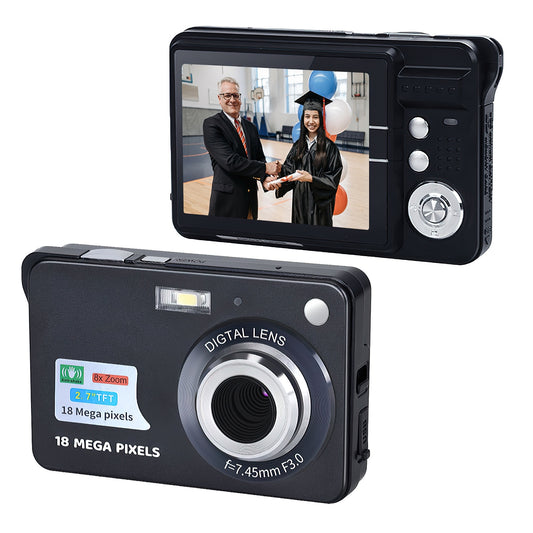720P/ 1080P Digital Camera Video Camcorde Photo Camera 8X Zoom Anti-shake 2.7 inch TFT Screen