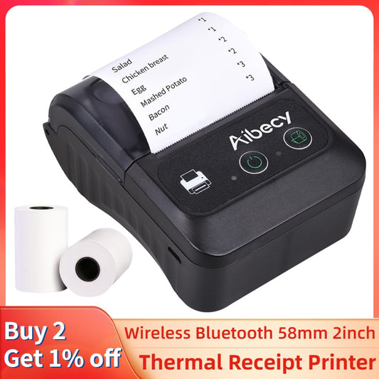 Aibecy Portable Label Printer Wireless
