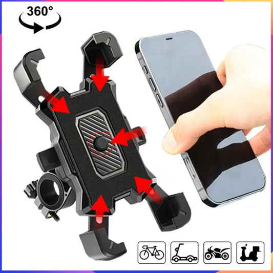 Bicycle Phone Holder Motorcycle Cellphone