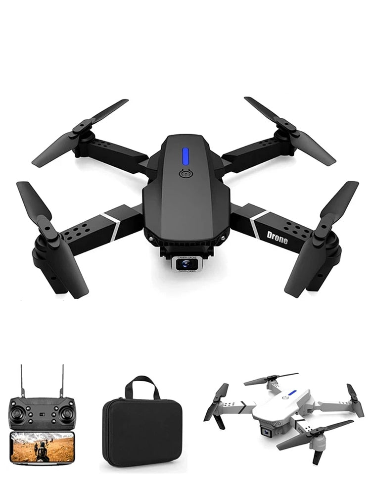 E88Pro RC Drone 4K Professional With 1080P Wide Angle HD Camera